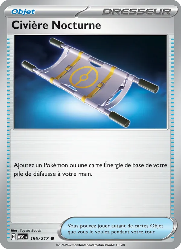 Civière Nocturne, Héros Transcendants Nº 196