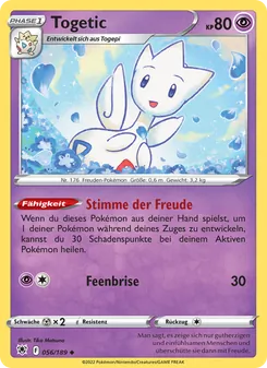 Togetic, Astralglanz No. 056 Normal