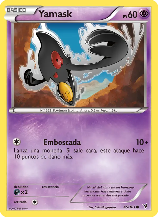 Yamask, Nobles Victorias No. 45