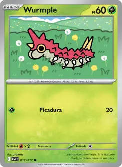 Wurmple, Héroes Ascendentes No. 011 Normal
