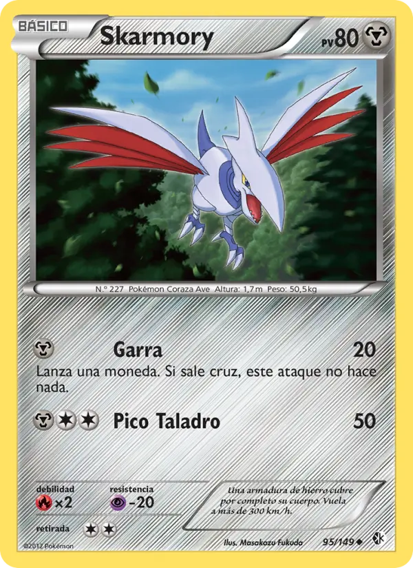Skarmory, Fronteras Cruzadas Nº 95