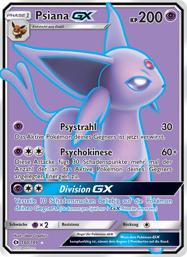Psiana GX, Sonne & Mond Nº 140