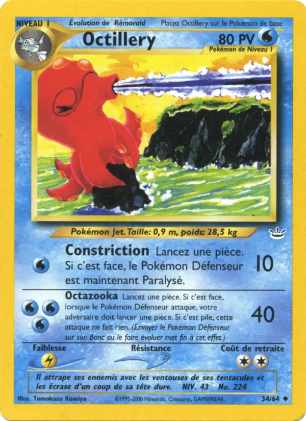 Octillery, Neo Revelation No. 34