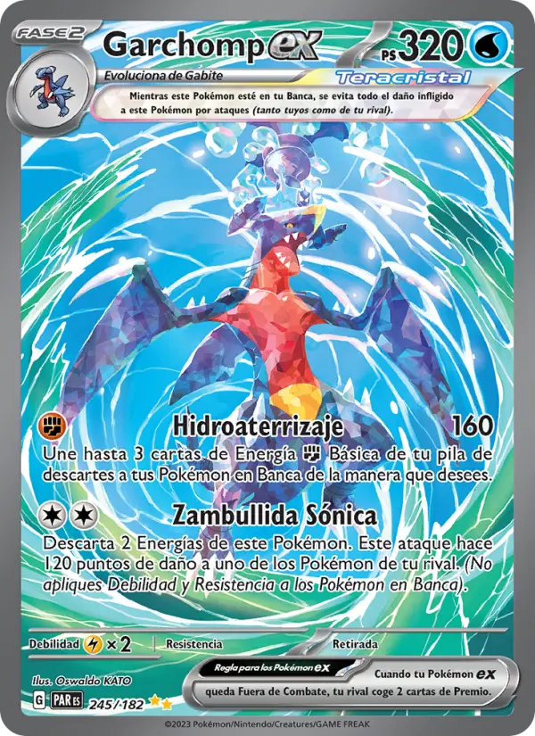 Garchomp ex, Brecha Paradójica Nº 245