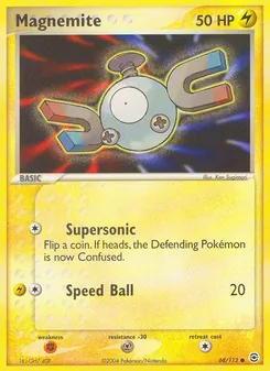 Magnemite, FireRed & LeafGreen No. 68 Normal