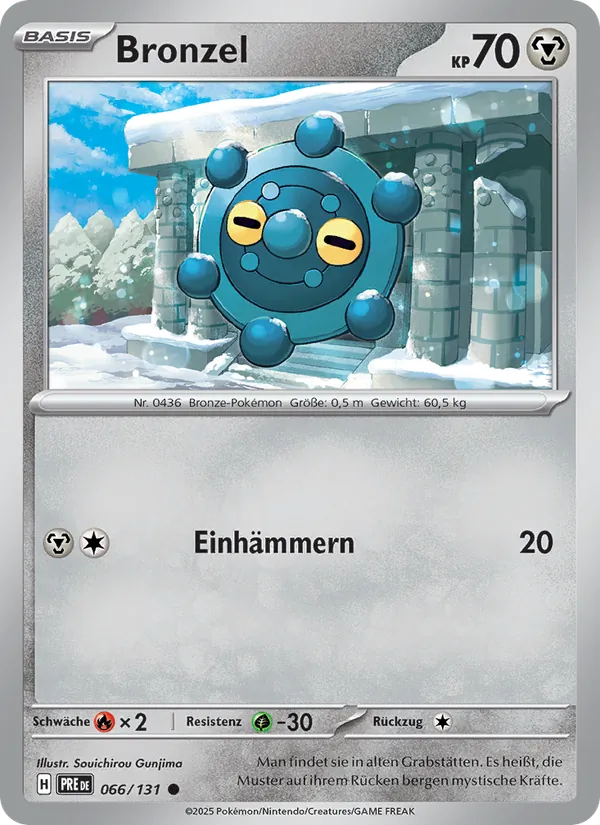 Bronzel, Prismatische Entwicklungen No. 066
