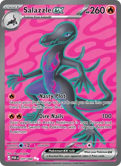 Salazzle ex, Perfect Order Nº 101 Holo