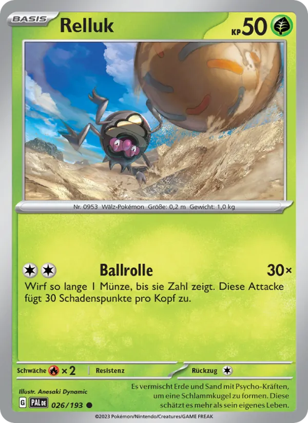 Relluk, Entwicklungen in Paldea Nº 026
