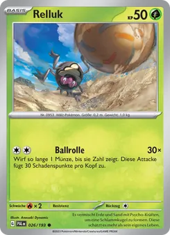 Relluk, Entwicklungen in Paldea No. 026 Normal