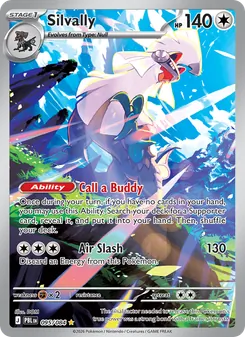 Silvally, Pitch Black Nº 095 Holo