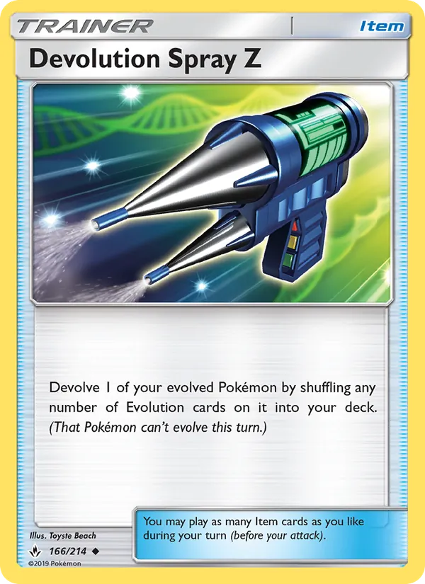 Devolution Spray Z, Unbroken Bonds No. 166