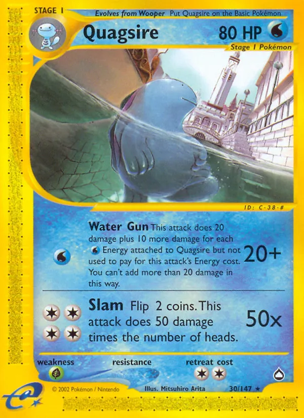 Quagsire, Aquapolis No. 30