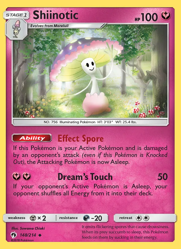 Shiinotic, Lost Thunder No. 148