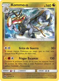 Kommo-o, Invasión Carmesí No. 77 Normal