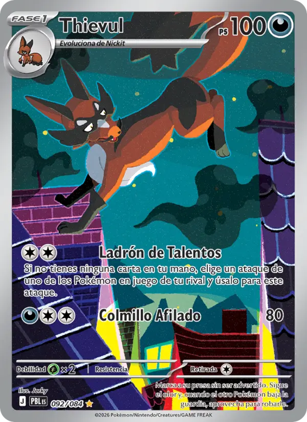 Thievul, Oscuridad Absoluta Nº 092