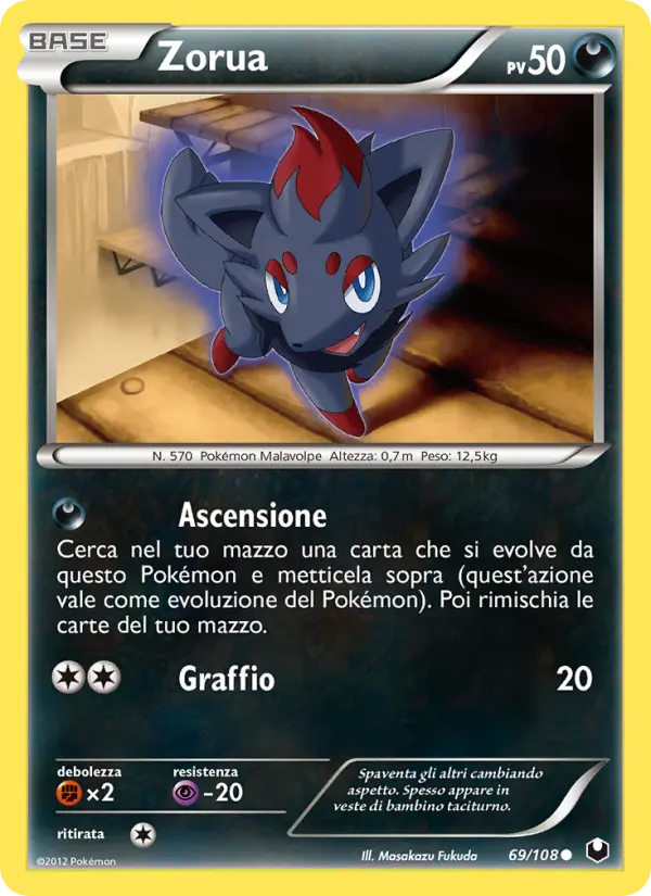 Zorua, Esploratori delle Tenebre No. 69