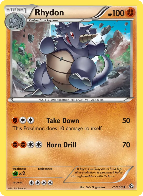 Rhydon, Primal Clash Nº 75