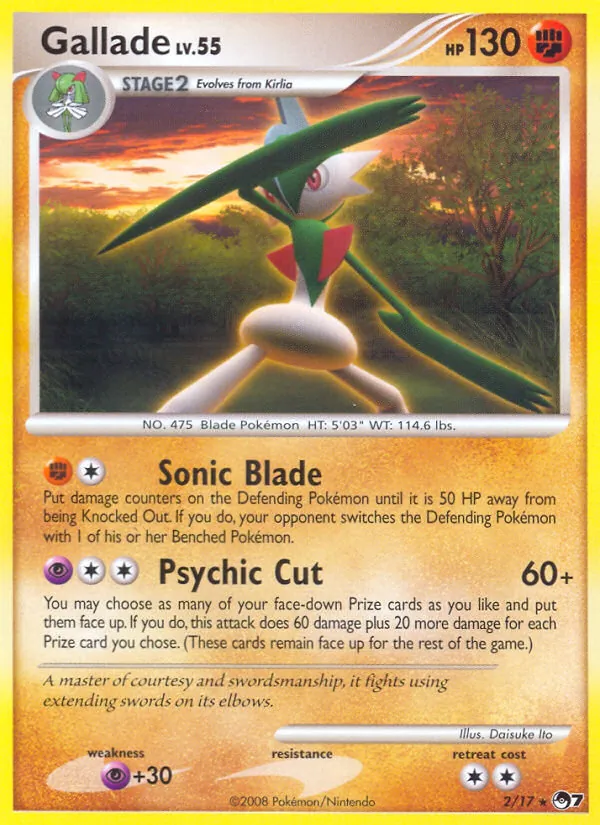 Gallade, POP Series 7 No. 2