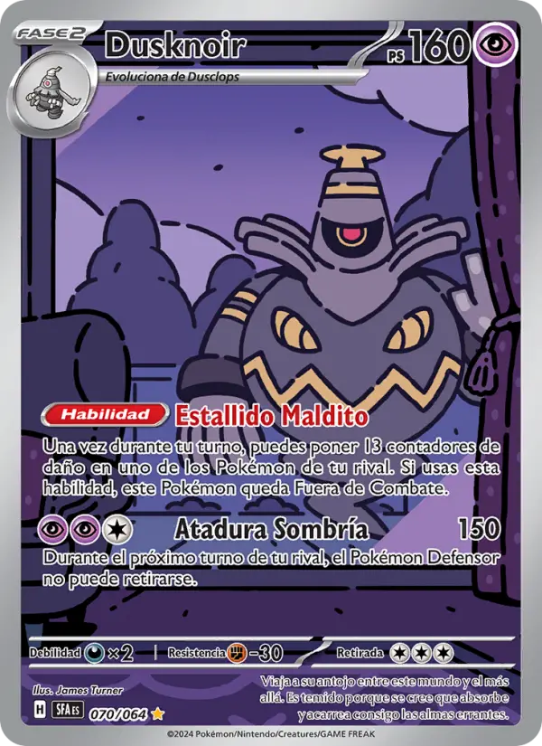 Dusknoir, Fabula Sombría No. 070