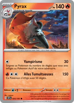 Pyrax, Étincelles Déferlantes No. 025 Normal