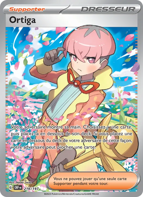 Ortiga, Flammes Obsidiennes No. 219
