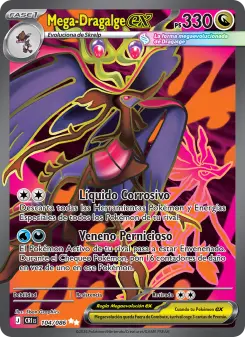 Mega-Dragalge ex, Caos Creciente Nº 104 Holo