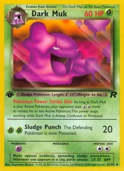 Dark Muk, Team Rocket Nº 41 Normal