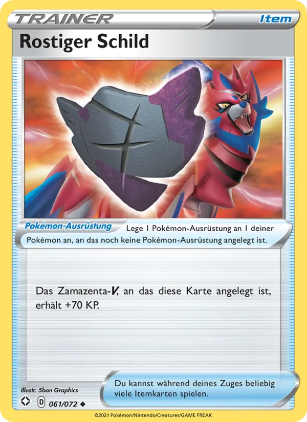 Rostiger Schild, Glänzendes Schicksal Nº 61