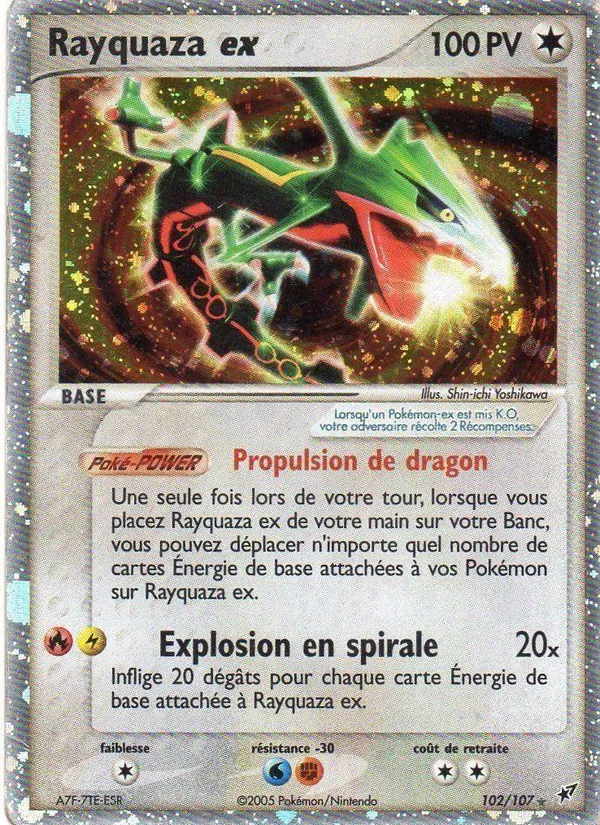 Rayquaza ex, EX Deoxys Nº 102