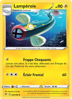 Lampéroie, Voltage Éclatant Nº 58 Normal