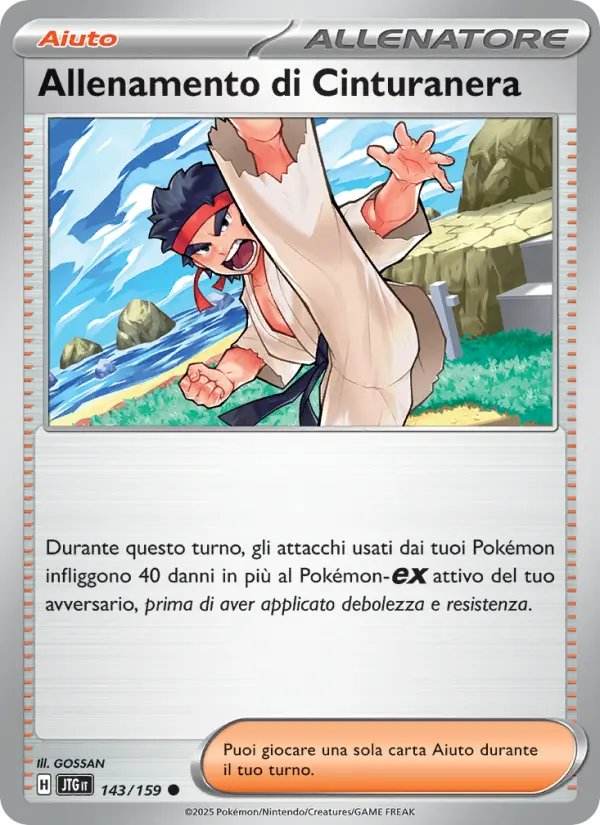 Allenamento di Cinturanera, Avventure Insieme No. 143