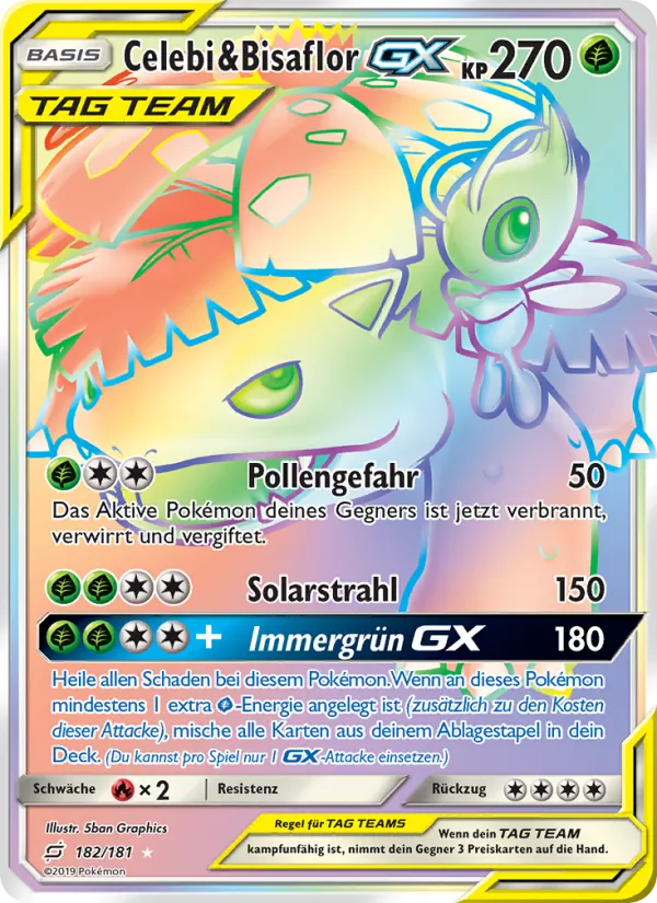 Celebi & Bisaflor GX, Teams Sind Trumpf No. 182