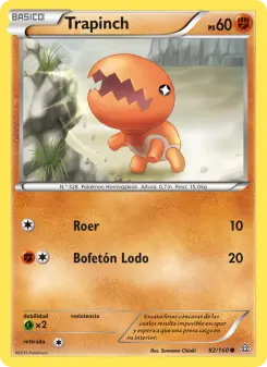 Trapinch, Duelos Primigenios Nº 82 Normal