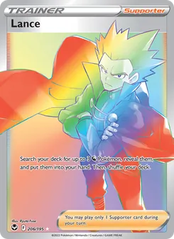 Lance, Silver Tempest Nº 206 Holo