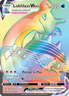 Lokhlass VMAX, Épée et Bouclier Nº 203 Holo