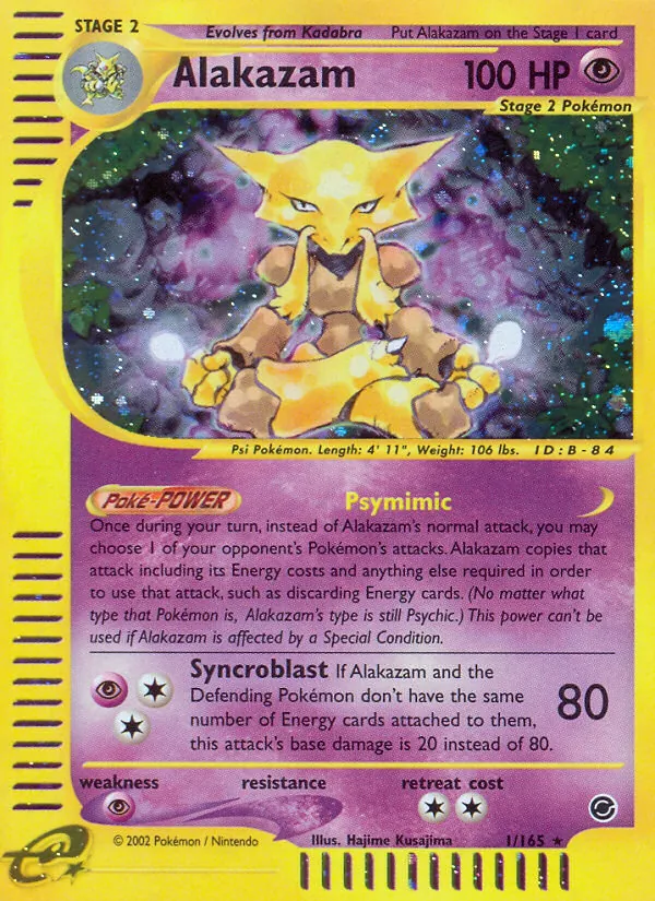 Alakazam, Expedition Base Set Nº 1