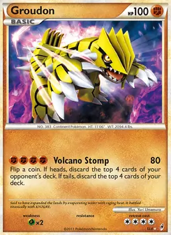 Groudon, Call of Legends No. SL4