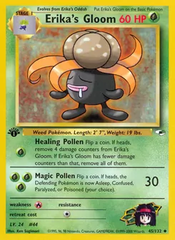 Erika's Gloom, Gym Heroes Nº 45 Normal