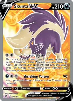Skuntank V, Silver Tempest No. 180 Holo
