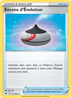 Encens d'Évolution, Épée et Bouclier Nº 163 Normal