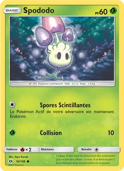 Spododo, Soleil et Lune No. 16 Normal