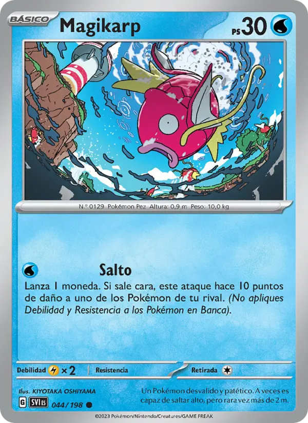 Magikarp, Escarlata y Púrpura No. 044