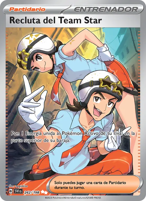 Recluta del Team Star, Escarlata y Púrpura No. 242