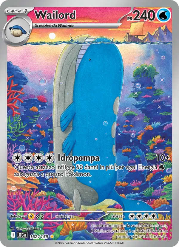 Wailord, Avventure Insieme No. 162