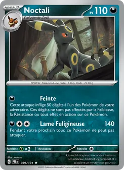Noctali, Évolutions Prismatiques Nº 059 Holo