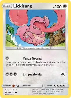 Lickitung, Sintonia Mentale No. 161 Normal