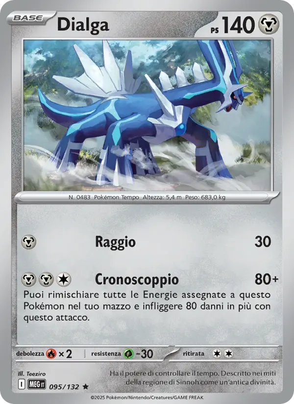 Dialga, Megaevoluzione Nº 095