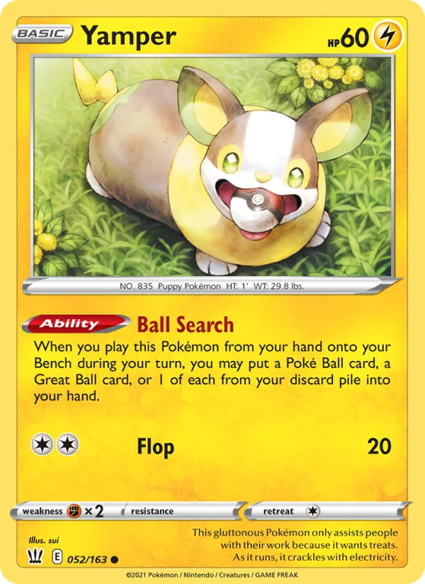 Yamper, Battle Styles No. 52