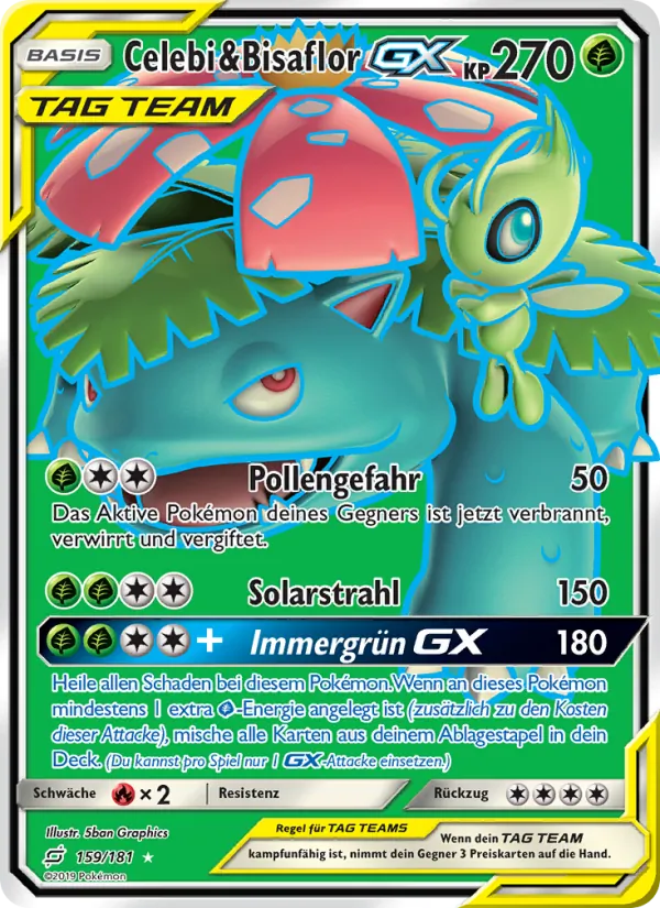 Celebi & Bisaflor GX, Teams Sind Trumpf No. 159