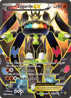 Zygarde EX, Schicksalsschmiede No. 54a Normal